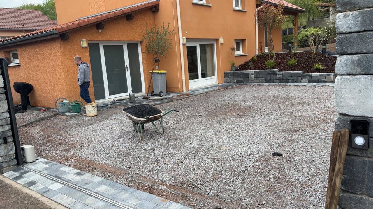 Chantier terrassement